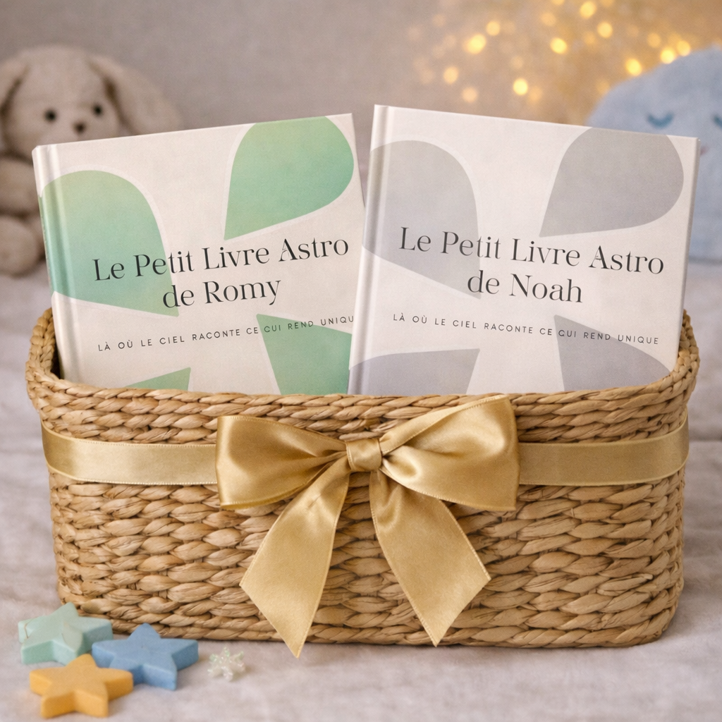 Offre DUO : 2 Petits Livres Astro personnalisés