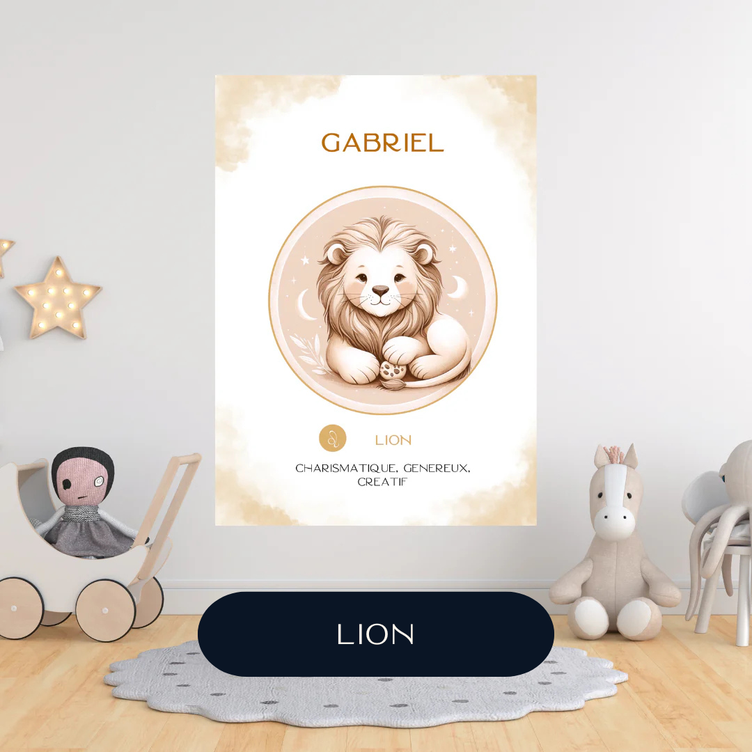 Tableau personnalisé - Astro-Animaux