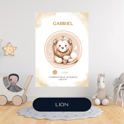 Tableau personnalisé - Astro-Animaux