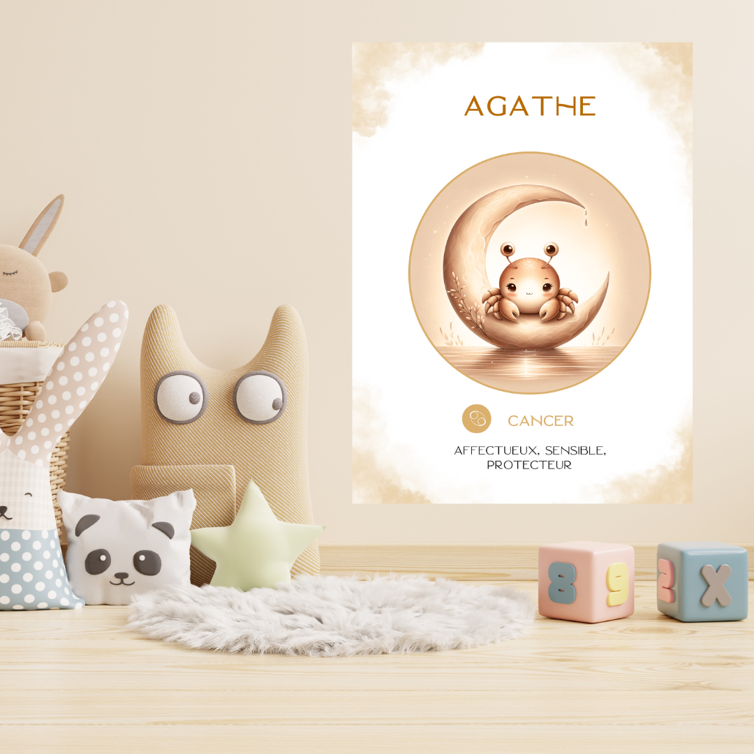 Tableau personnalisé - Bébé/enfant Cancer (22 juin-22 juillet)