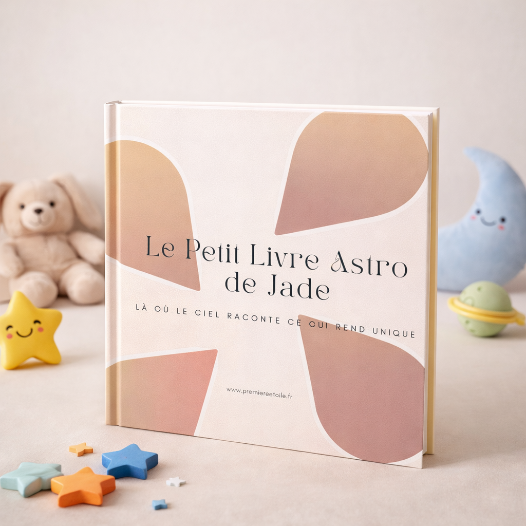 Livre de naissance personnalisé astrologique: cadeau utile et souvenir pour bébé