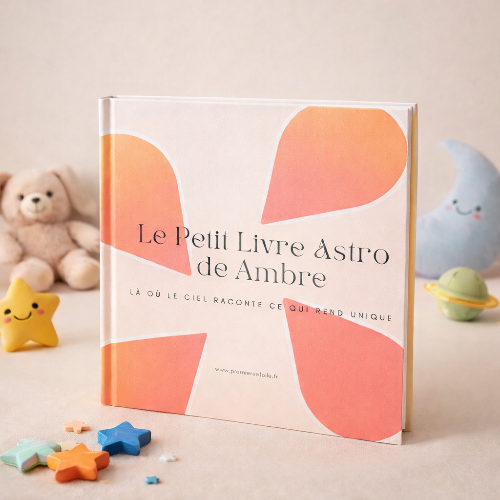Livre de naissance personnalisé astrologique: cadeau utile et souvenir pour bébé